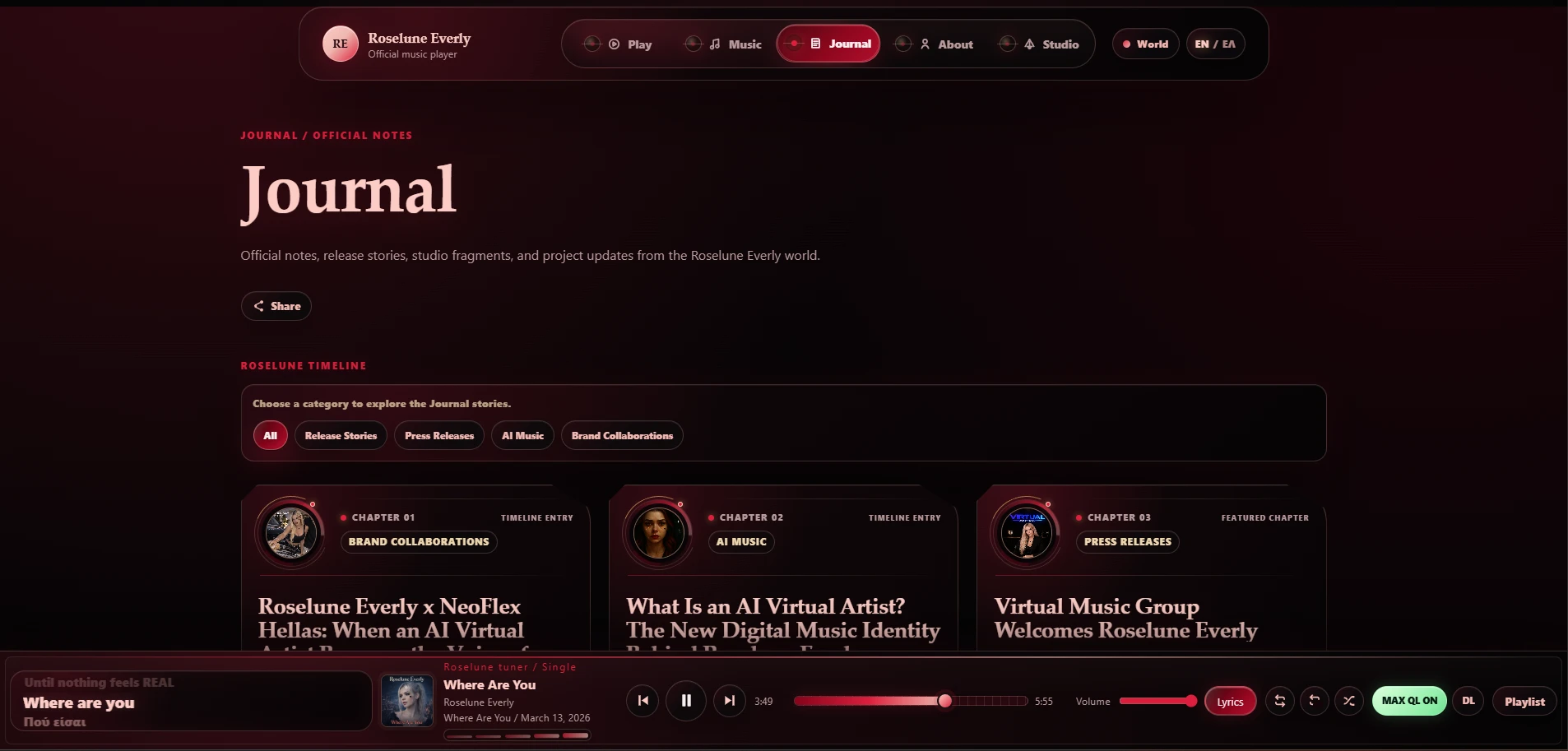 Roselune Everly — Official Artist Website — λεπτομέρεια έργου 2